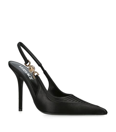 versace medusa heels black|Meer.